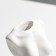Vase for flowers "Women's Body", White, 14 x 6.5 cm.