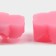Mold "Flower", silicone, 2 items, 4 × 2.9 cm, color mix