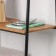 Scandinavia 24 rack, 65 × 38.5 × 147 cm, black color