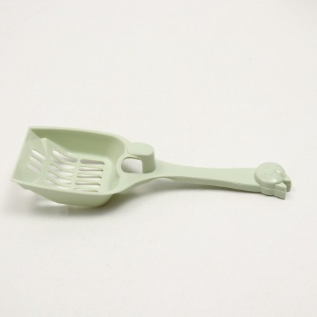 Toilet closed with a scoop, 47 x 40 x 39 cm, white-green-8
