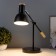 Jado table lamp E27 40W black 15x15x47 cm