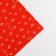 Palette packaging for flowers "with love", matte, heart, red, 57 x 57 cm