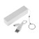 External Luazon battery PB-03, 2200 mAh, USB, 1 A, Ring, White mount