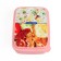 Lunch-box, 980 ml, with a spoon, 18 x 13.5 x 6 cm, mix