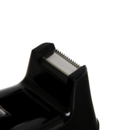 The dispenser for adhesive tape is desktop, weighted, medium, mix-3