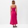 Women's dress Midy Minaku: Casual Collection Pink color, pr 48