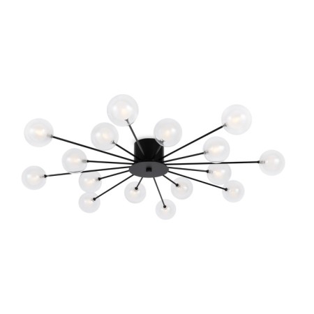 Freya FR5242CL-16B1 Celebrity ceiling lamp, 865x865x113 mm, G4, 16x3W, black color-11