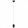 Suspension with a single fixer ST LUCE. ST027.413.00. Farm, 4.5x4.5x209 cm, black color