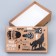 Set of boxes 6 in 1, gift packaging, “for the best man”, 12 x 7 x 4 - 22 x 14 x 8.5 cm