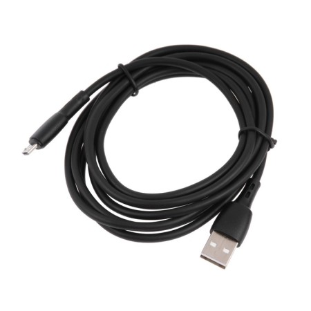 CARMEGA CAR-C -M2M-BK microUSB-USB, 2.4 A, 2 m, black cable-2
