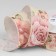 Decorative tape "Flowers", 40 mm, 23 ± 1 m, beige color No. 2