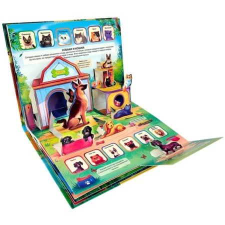 Encyclopedia "Farm" Book-paranoramka, POP UP-2