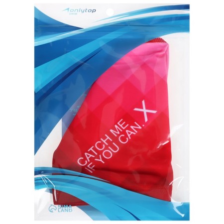 The swimming cap grew up onlytop Catch me, fabric, girth 54-60 cm-4