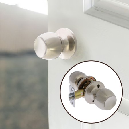 Latch 1101, empty, matte nickel color