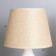 Table lamp "Daphne" 1x40W E14 white/beige 29x20x30cm