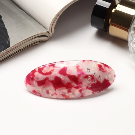 Hair hair clip "Adele" shine, 6 cm, mix