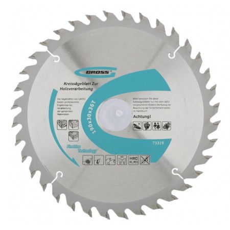 Wood saw GROSS, 190 x 30 x 36t