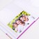 Photo album for 200 photos "purple bouquet"