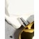 The perfume bottle "Heart", glass, with a spray, 25 ml, golden color