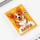 Gift set: notebook and keychain "Corgi"
