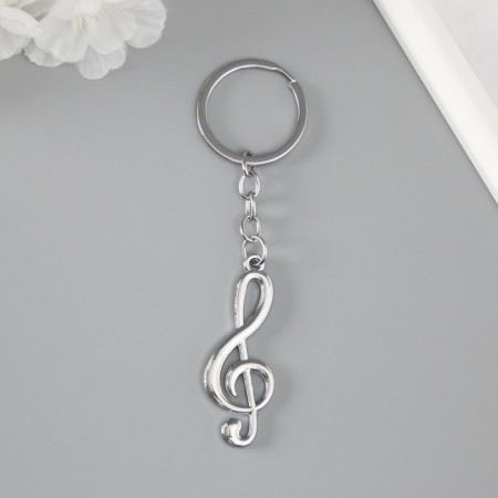 Trick Metal "Violin key" silver 5.6x2 cm-1