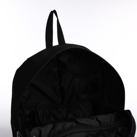 School Textile Backpack "Sneakers", 38x14x27 cm, black color-5