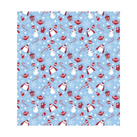 A set of napkins for setting the New Year mood table, rectangular, size 32x46 cm, 4 pcs-2