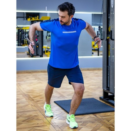 Sports T -shirt male ise, size 52, blue color-5