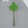 Decorative leaflet for creativity 3.5x4 cm