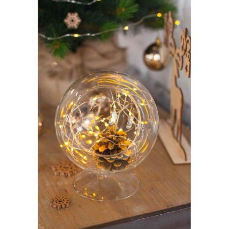 Florarium "Turn" Sphere, D-8 cm, 17x15 cm-2