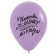 Shar Latex 12 "Congratulations Funny", Assorted, Pastel, set of 50 pcs., Mix
