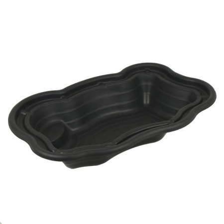 Garden plastic pond, 1300 l, black-2