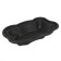 Garden plastic pond, 1300 l, black