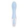 Unrealistic vibrator Satiffyer Air Pump Vibrator 5, 15 cm, silicone, blue color