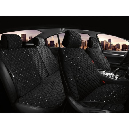 Capes for the entire Carfashion Sokol Plus salon, black/black/gray color