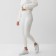 Women's costume (sweatshirt and leggings) KAFTAN PLUSHY p. 40-42, white