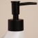 A soap dispenser with a Savanna drop sponge stand, 450 ml, white color