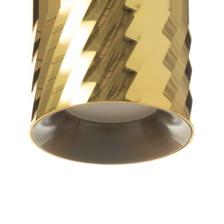 Lamp "Aliser" GU10 gold 7.5x7.5x13 cm-4