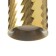 Lamp "Aliser" GU10 gold 7.5x7.5x13 cm