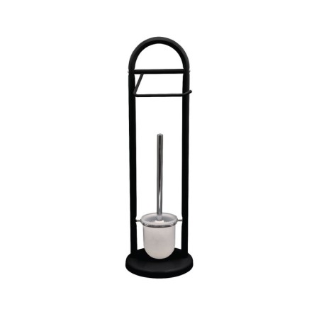 Floor stand for the toilet unique, black color