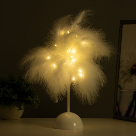 Nightlight "Tenderness" LED 3W from batteries AA White 27x27x30 cm Risalux-2