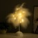 Nightlight "Tenderness" LED 3W from batteries AA White 27x27x30 cm Risalux