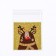 BOPP package with sticky tape, "New Year's forest", 7*7+3cm