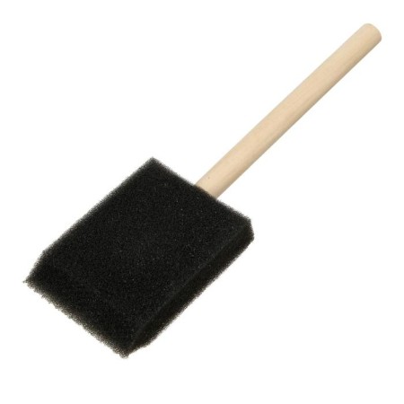 Brush "Sponge" flat D - 60 mm, wooden handle, in the bag