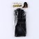 Carnival accessory- gloves, color black metallic, artificial leather