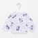 Boar is nursery, white/purple color, height 56 ​​cm