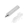 Plumb of cylindrical tundra, cord 5 meters, 100 g