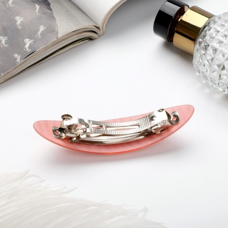 Halfish hair clip "Bloss lines" 9.5x2.7 cm, mix-2