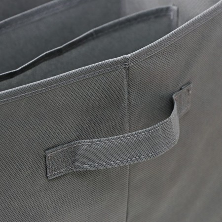 Organizer for storing linen "Smart", 6 cells, 44 × 29 × 22 cm, color gray color-4