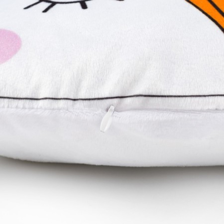 Pillow decorative baby I am the "Fox", 35 × 27 cm, velor, 250 g/m²-1